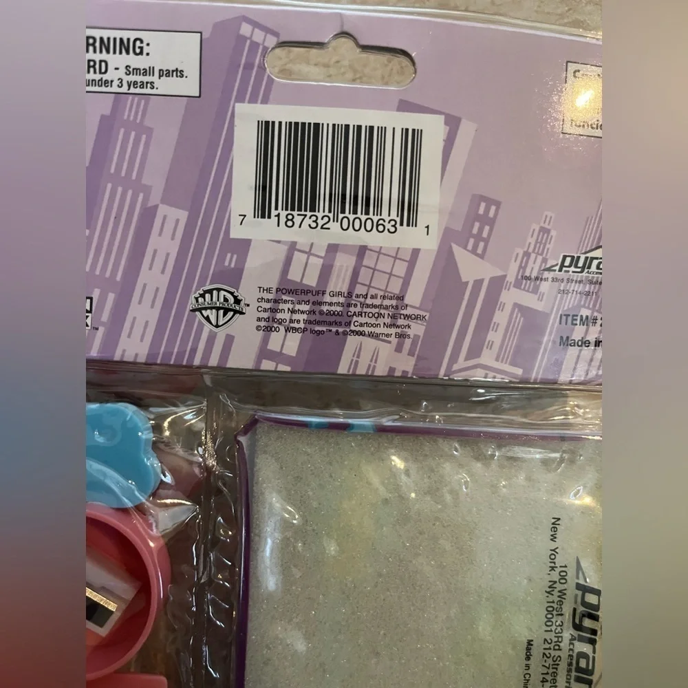 NEW Powerpuff Girls Study Kit 2000